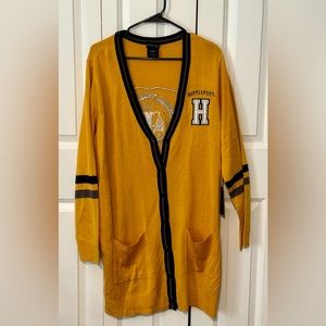 Torrid Harry Potter Hufflepuff Cardigan NWT